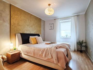 Przestronne 104,4 m² z kominkiem i balkonami