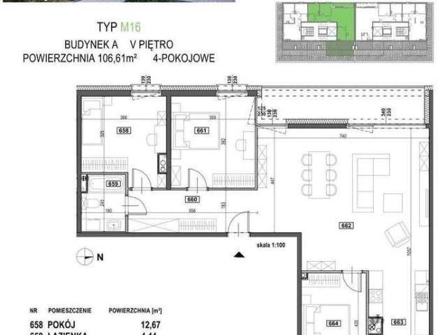 Przestronne 106 m² z balkonem, antywłam. drzwiami