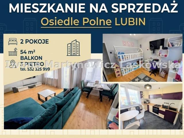 Sprzedam przestronne 2 pok. z możliwością trzeciego w Lubinie