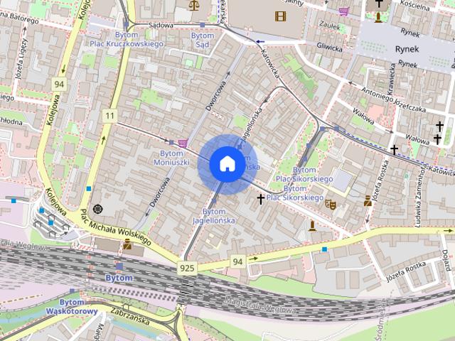 Przestronne 2 pokoje w centrum Jagiellońska 20
