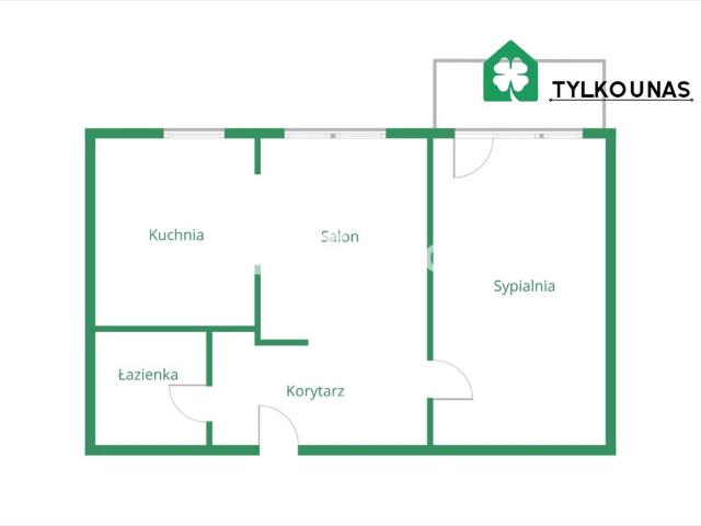 Przestronne 2 pokojowe mieszkanie z balkonem w Gdańsku polecam!