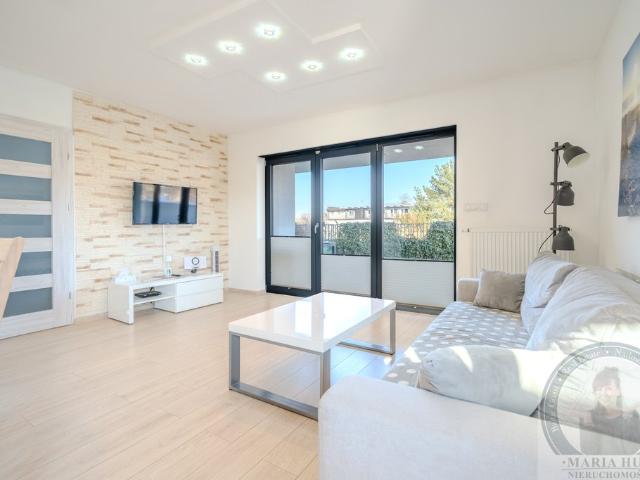 Przestronne 2 pokojowe mieszkanie z tarasem i ogródkiem 44 m²