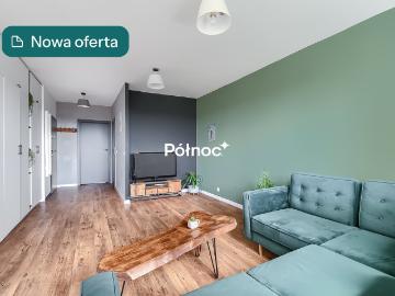 Przestronne 2 pokojowe mieszkanie z balkonem, gotowe do wprowadzenia