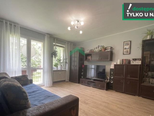 Przestronne 2 pokojowe mieszkanie z balkonem i piwnicą