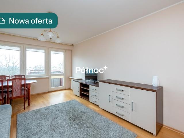 Zapraszam do wynajęcia przestronnego 2 pokojowego mieszkania z balkonem i parkingiem