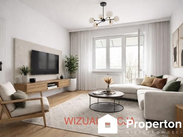 Przestronne 2 pokojowe mieszkanie z dużym potencjałem