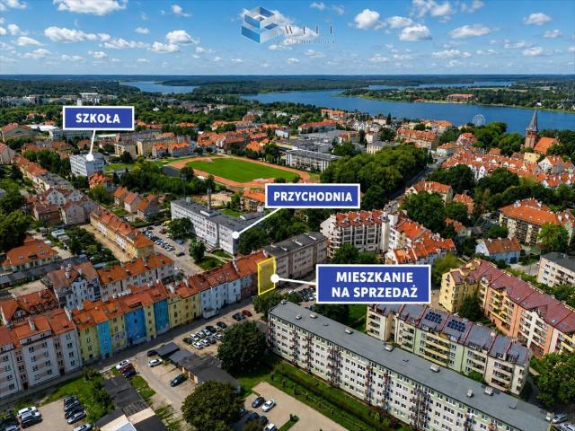 Na sprzedaż 33 m² mieszkanie w centrum Ostródy z potencjałem
