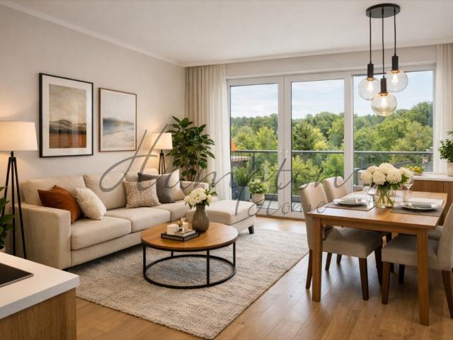 Przestronne 3 pokoje z balkonem na Mokotowie, 58,5 m2