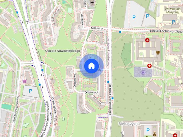 Przestronne 3 pokoje | klimatyzacja Zieleń