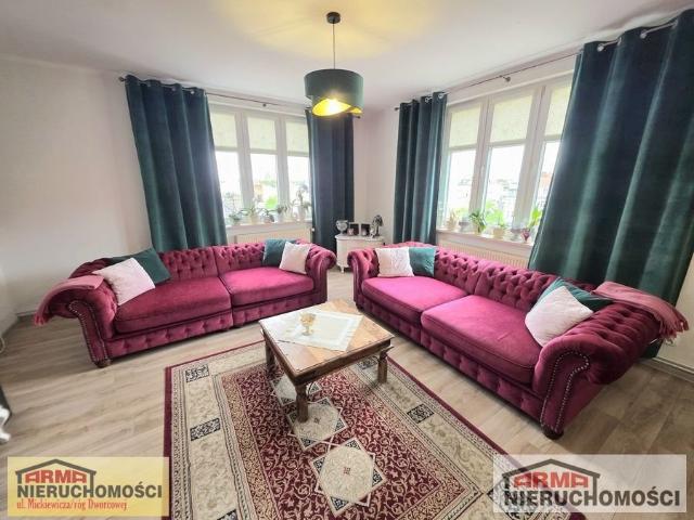 Przestronne 3 pokojowe mieszkanie 103 m2 w centrum Stargardu