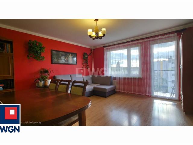 Przestronne 3 pokojowe mieszkanie 64,10 m² balkon, piwnica
