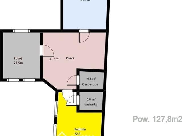 Przestronne 3 pokojowe mieszkanie w kamienicy z widokiem na park