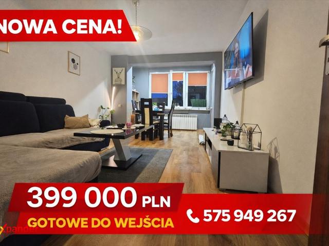 Przestronne 3 pokoje z balkonem, gotowe do zamieszkania polecam
