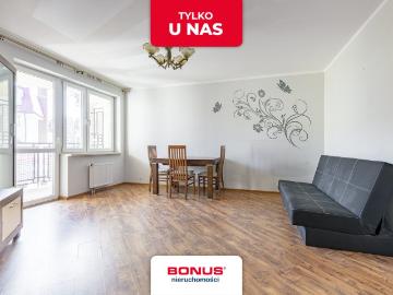 Przestronne 3 pokojowe mieszkanie z balkonem i garażem