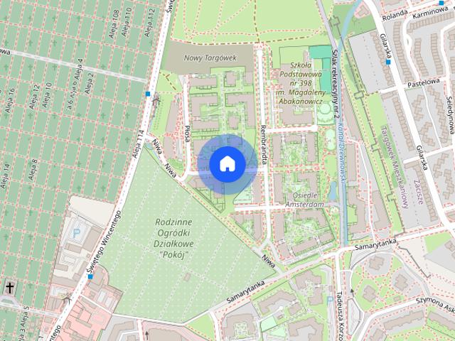 Przestronne 3 pokojowe mieszkanie z balkonem osiedle Amsterdam metro