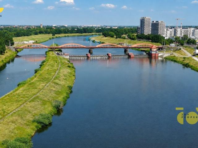 Przestronne 3 pokojowe mieszkanie z panoramicznym widokiem na Odrę
