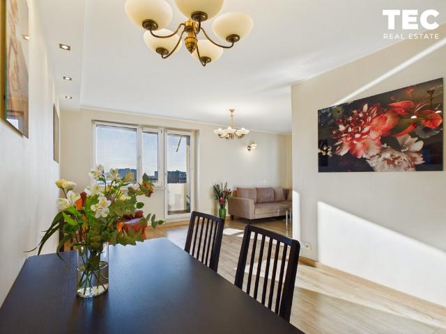Przestronne 3 pokojowe mieszkanie z panoramicznym widokiem