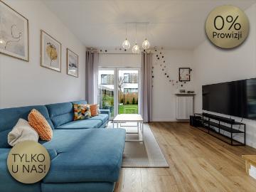Przestronne trzy poziomy, 99 m², taras, garaż, bezczynsz