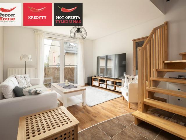 Przestronne dwupoziomowe mieszkanie 75 m² z balkonem zapraszam