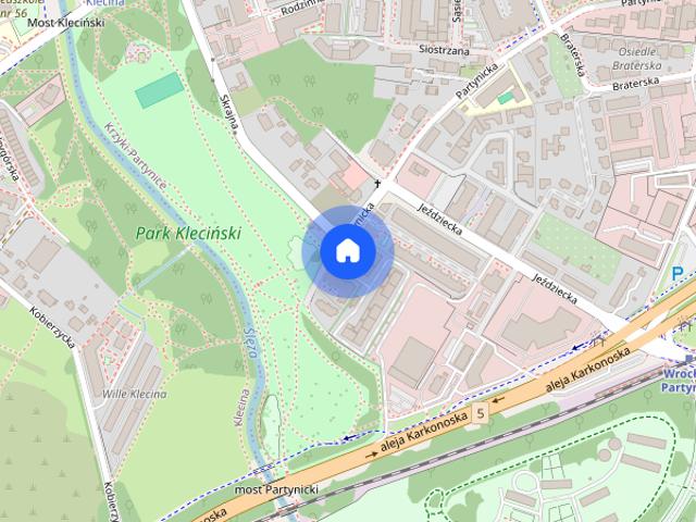 Przestronne mieszkanie do wynajęcia 2 pokojowe Wrocław, Krzyki/Klecina