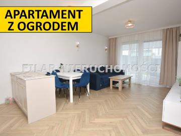 Przestronny apartament z ogrodem i tarasem w Lubinie