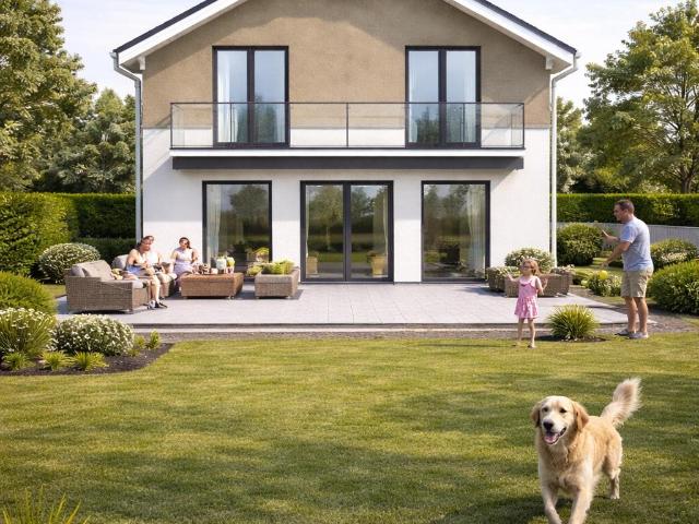Sprzedam przestronny bliźniak 168 m² z dużą działką w Milanówku