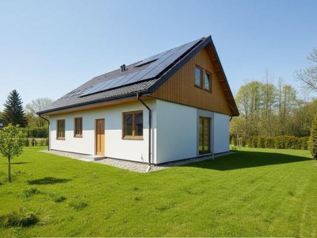 Przestronny dom 153 m² z dużym poddaszem i ogrodem