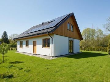 Przestronny dom 153 m² z dużym poddaszem i ogrodem