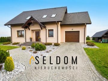 Przestronny dom 2013 z garażem i dużą działką 23 arów