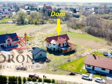 Przestronny dom 240 m² w stanie surowym zamkniętym