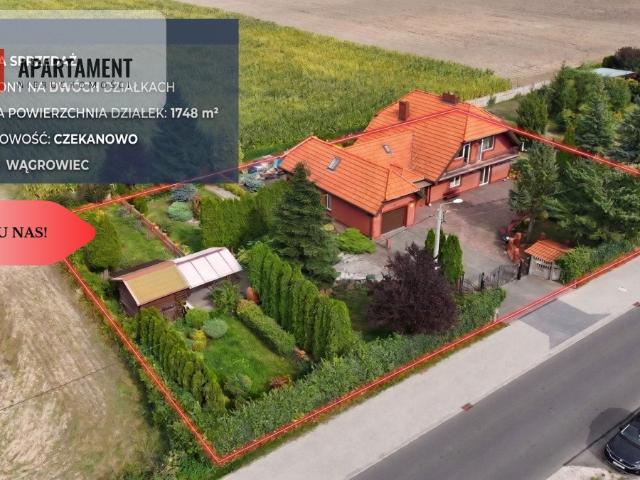 Przestronny dom 260 m² w Czekanowie blisko natury