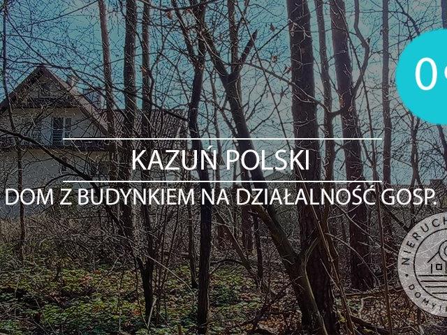 Przestronny dom 340 m2 na działce 3600 m2 z warsztatem i ogrodem