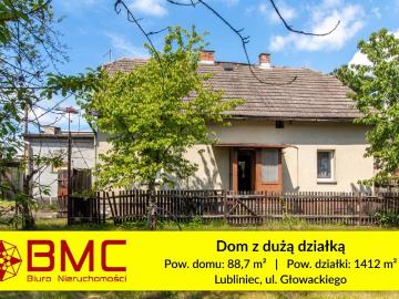 Przestronny dom z dużą działką, potencjał inwestycyjny