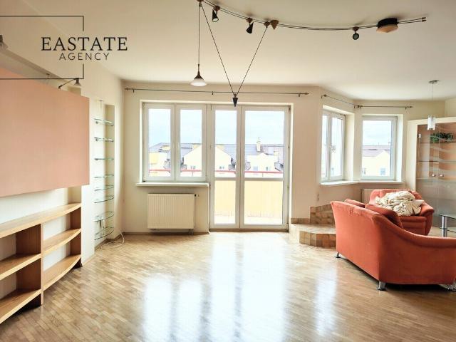 Przestronny dwupoziomowy apartament 150 m² z tarasem i sauną