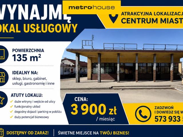 Przestronny lokal usługowy w centrum Krosna z klimatyzacją