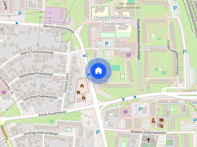 Przestronny pokój w spokojnej okolicy przy ulicy Chrobrego 14, 500 zł, 8m2, z dobrym dojazdem do centrum oraz darmowym parkingiem