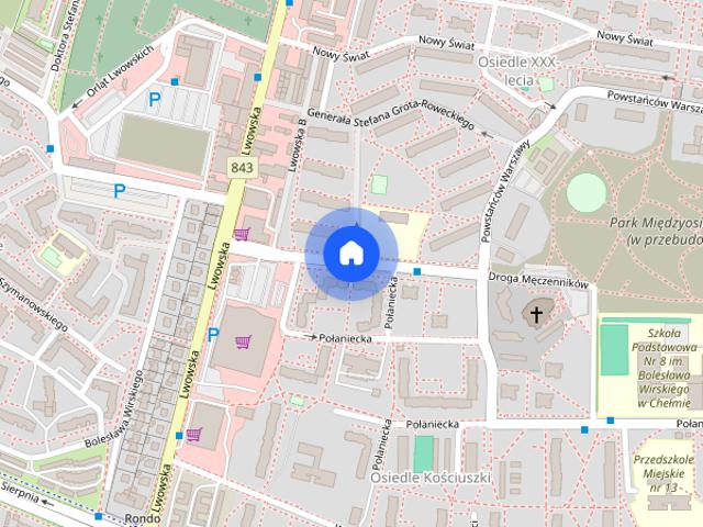 Przestrzenne mieszkanie z widokiem