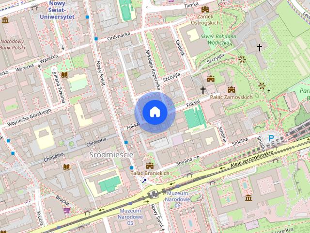Przepiękny 120m apartament ul. Foksal 13/15