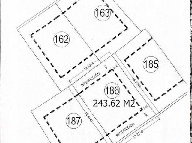 PUNTA TIBURON, Terreno en VENTA de 243 m2 en lagunas VI