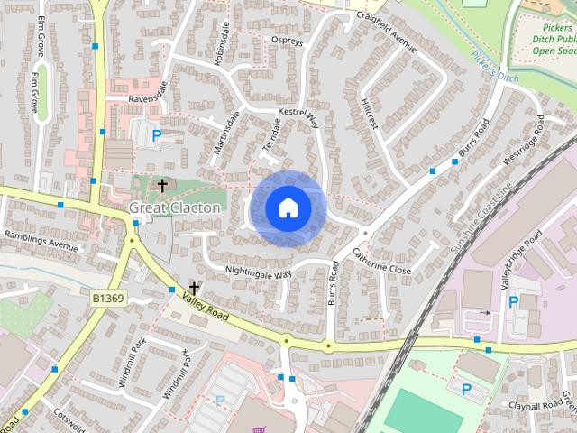 Puffinsdale, Clacton on Sea, Essex, CO15