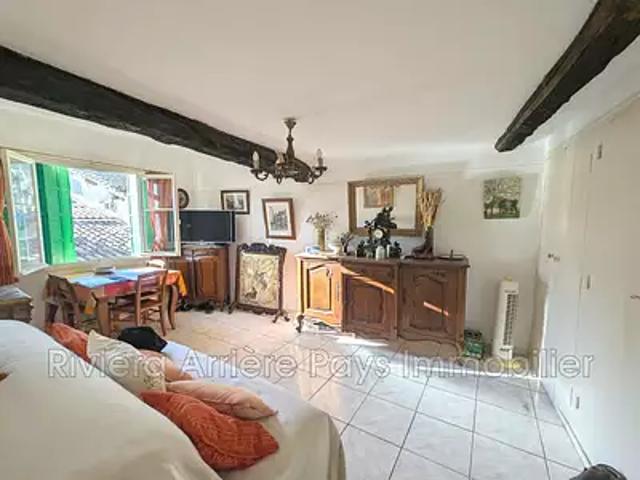 Puget Théniers 06260 Achat / Vente appartement 1 pièce t1 au dernier étage