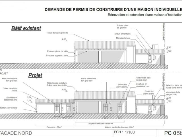 PUGNAC MAISON A RESTAURER ENTIEREMENT