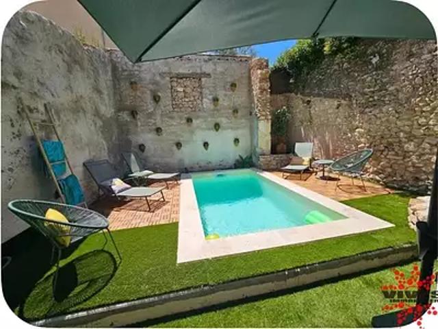 Puisserguier 34620 Location maison 6 pièces t6 piscine