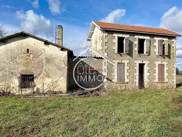 Pujols 33350 Achat / Vente maison 3 pièces t3