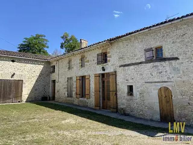 Pujols 33350 Achat / Vente maison 7 pièces t7