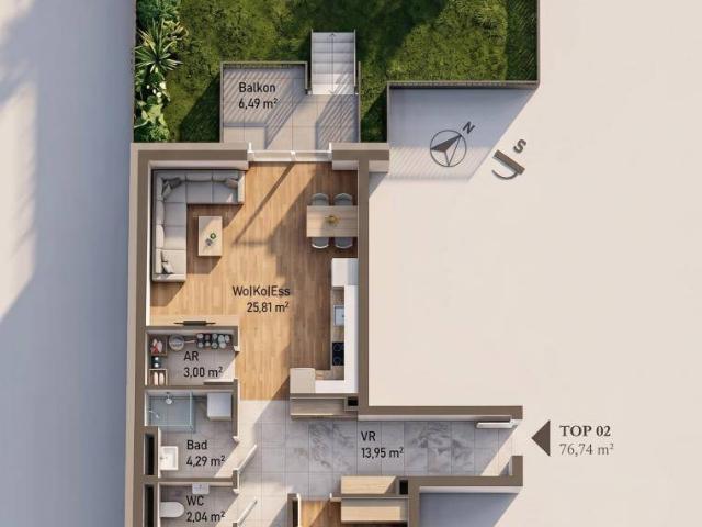 PURE ON THE MUR RIVER unser neues Wohnprojekt an der Mur TOP 2  MP