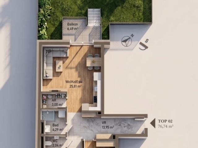 PURE ON THE MUR RIVER unser neues Wohnprojekt an der Mur TOP 2  MP