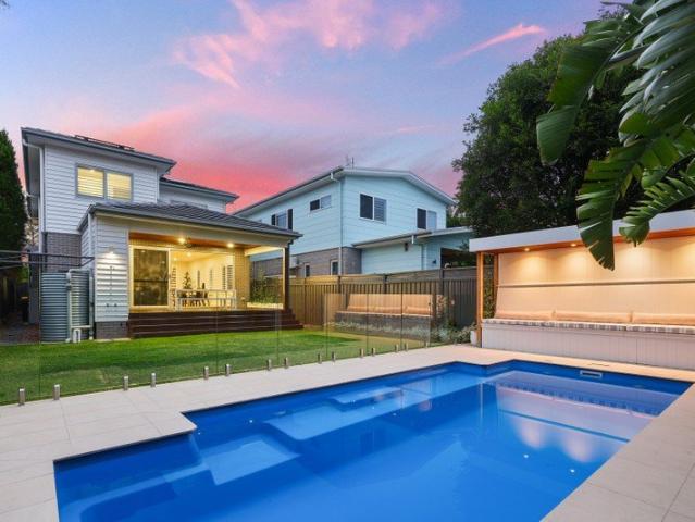 Put simply, custom built family entertainer with a resort feel