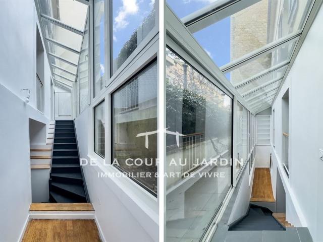 Puteaux Centre Maison De Ville 152m² Avec Terrasse & Parki. 152m² Puteaux