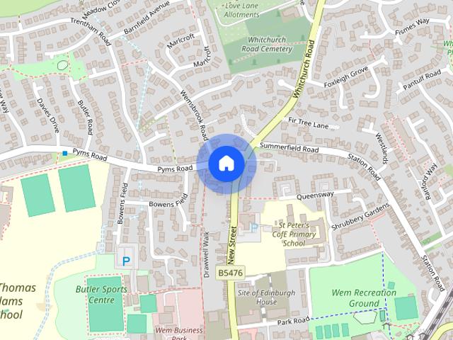 Pyms Road, Wem, Shrewsbury, Shropshire
